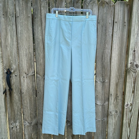 J.Crew Full Length Wide Leg Tuxedo Pant in Italian Wool for Women - Picture 3 of 13